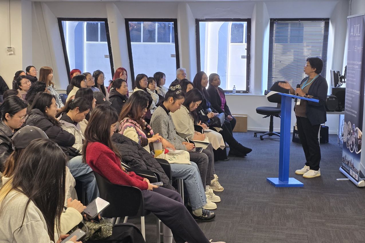 Chitra Mukerjee from Evolve Education Group during ECE Talk in ICL Education Group